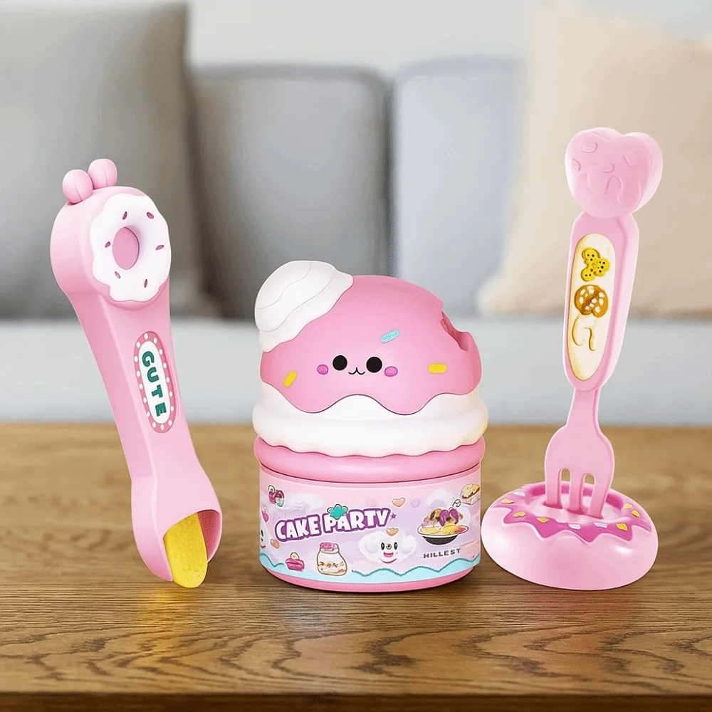 

Food Feeding Pudding Feeding Toy Early Education Pretend Play Hamburger Pudding Toy Simulation Japanese Play House Toys