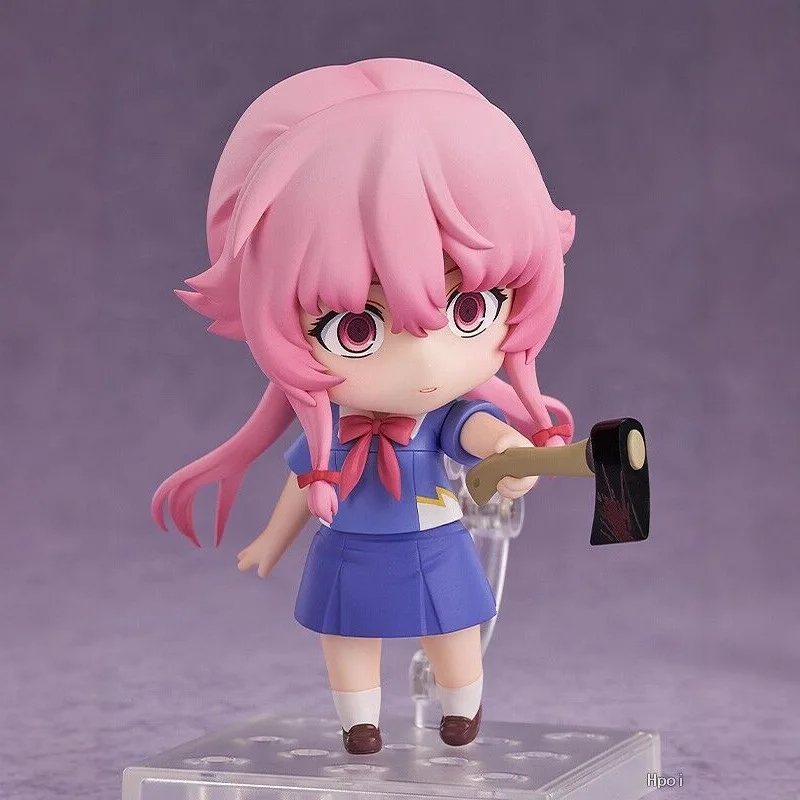 2316# Pop Up Future Diary Gasai Yuno Anime Girl Mirai Nikki Gasai Yuno Action Figures Collection Model Doll Toy Figurines Gift view 3