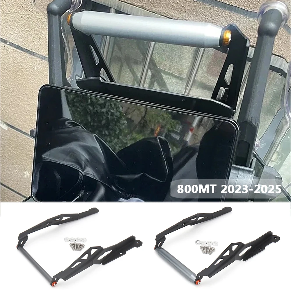 

For CFMOTO 800MT CF 800 MT 2023 2024 2025 Motorcycle Accessories Wireless Charging Phone Mount GPS Navigation Bracket