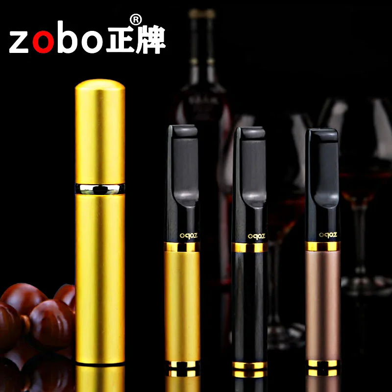 Metal Resin Cleanable Reusable Type Smoking Pipe Filter Circulating Filter Cigarette Holder Double Filtering Smoking Mouthpiece