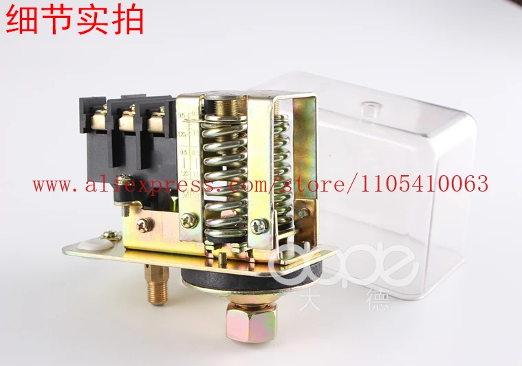 1PCS FBANG three-phase transparent pressure switch 380v air compressor air pump  switch  compressor controller