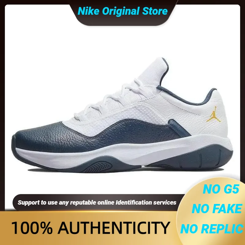 

Кроссовки Nike Jordan 11 CMFT Low White Armory Navy CW0784-147