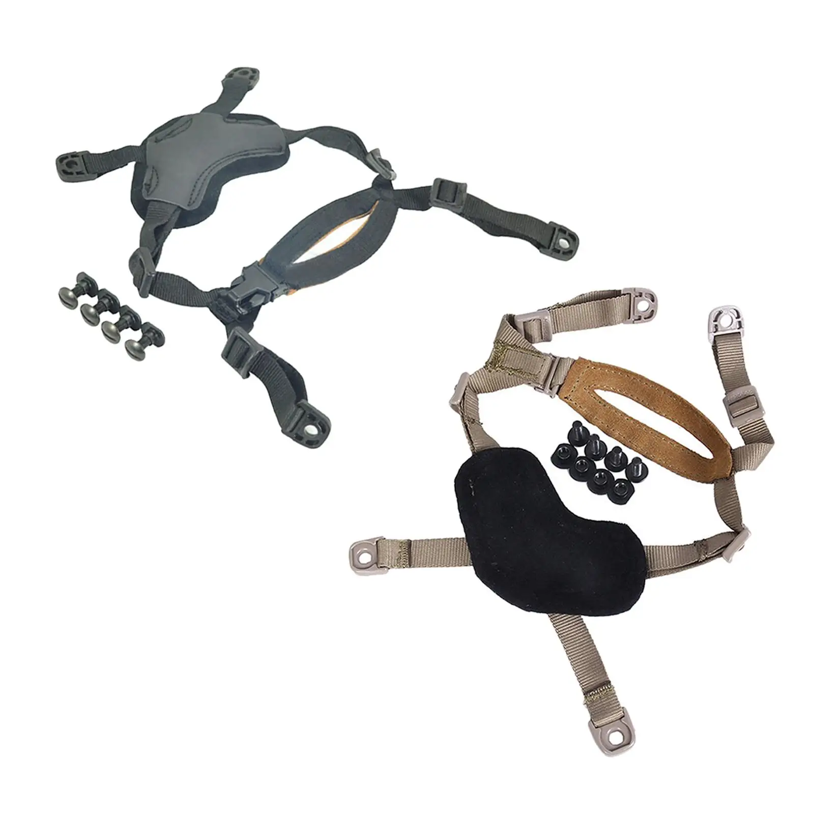 

Helmet Chin Strap X Nape 4 Point Suspension for Mich Ach Shooting Accessories