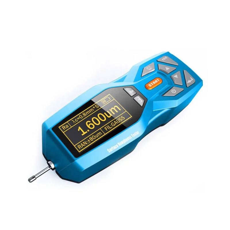 Digital Surface Roughness Tester Meter Ra Rz Rq Rt