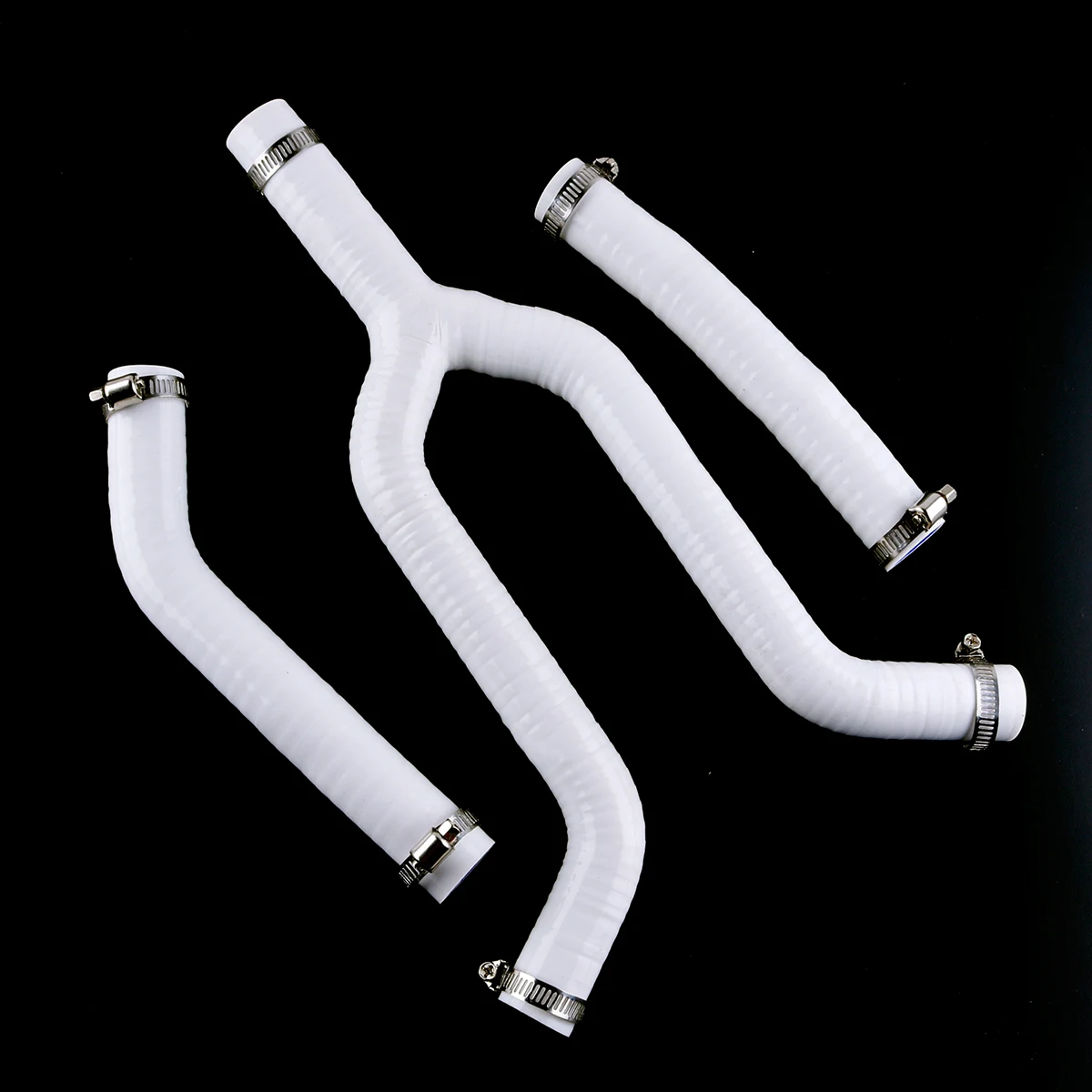 FOR 1998-2002 KTM 200 EXC 125 1999 2000 2001 Radiator Hoses With Clamps Silicone Tubes Pipes 3Pcs 10 Colors