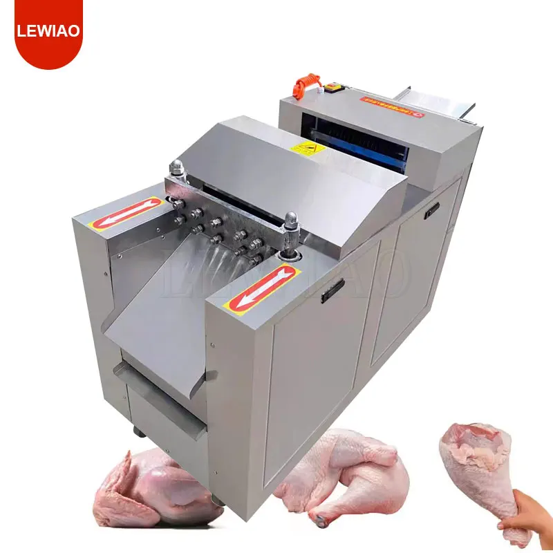 Fast Frozen Meat Cube Cutting Machine Frozen Chicken Duck Meat Beef Dicer Cutter Whole Chicken With Bone Dicing Machine