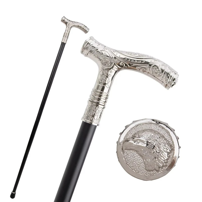 

Eagle Totem Metal Fashion Vintage Gentleman Wedding Props Movie Props Mountaineering Cane Cane