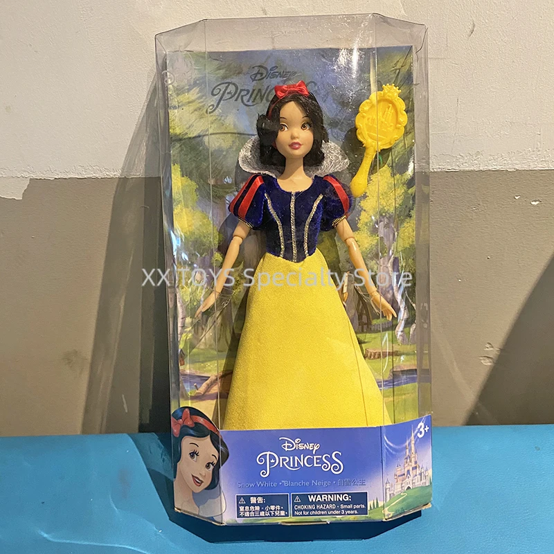 

Disney Parks Snow White and the Seven Dwarfs Princess Doll With Accessories Brush Action Figure Children's Holiday Birthday Gift