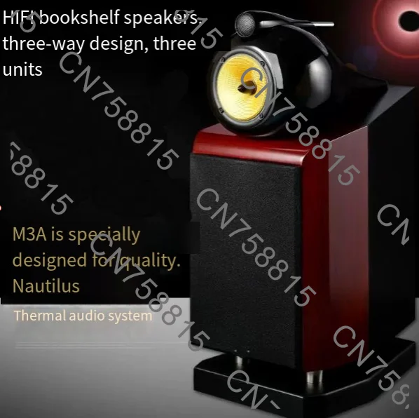 1 Audio, Professional Audio Speakers, Audio Equipment, Amplifiers, 8 Thermal Passive Bookshelf High fidelity Speakers