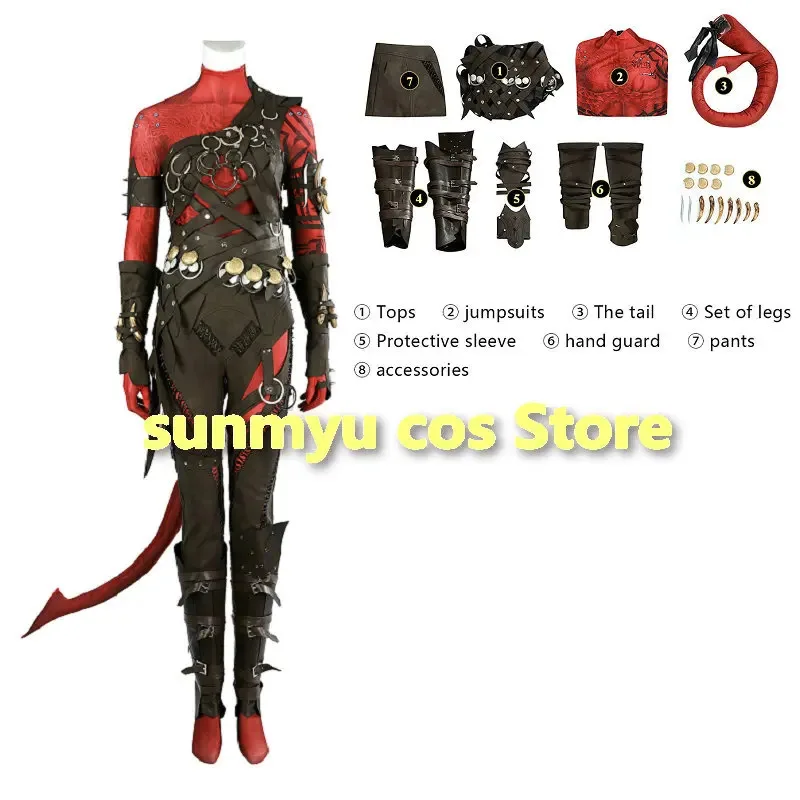 

Костюм для косплея Baldur's Gate 3, Karlach