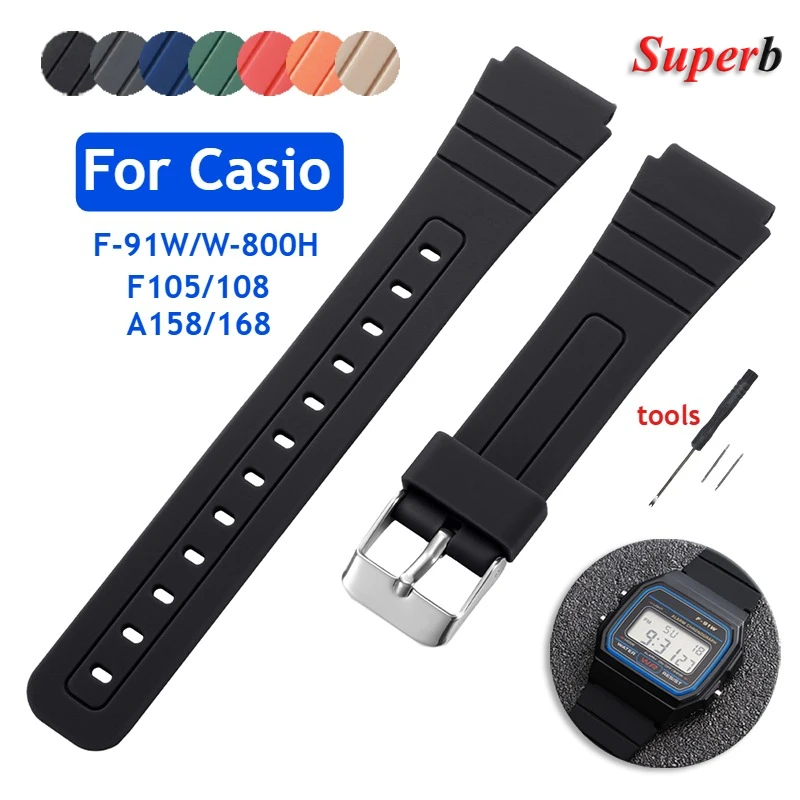 Silicone Watch Stra…