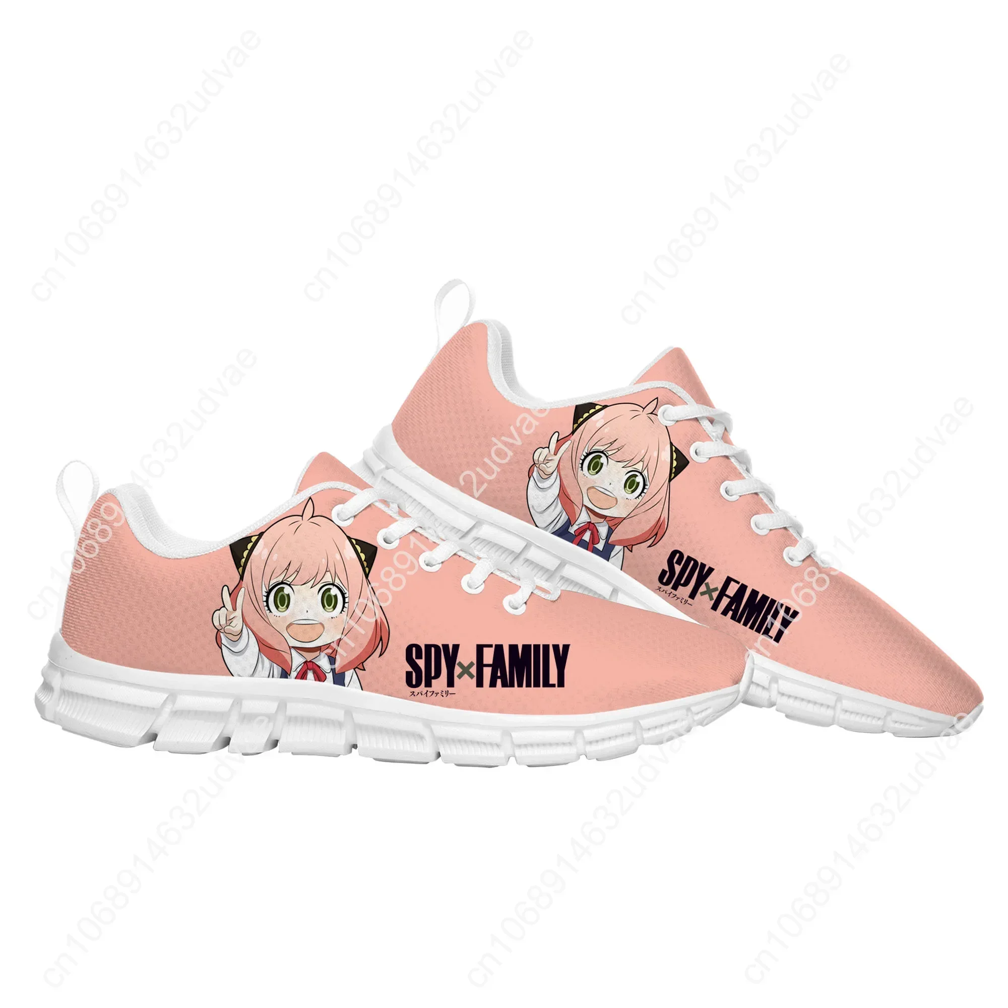 Spy X Family Anya Forger Sports Shoes Mens Womens Teenager Kids Children Cute Sneakers Custom High Quality Sneaker Couple Shoe