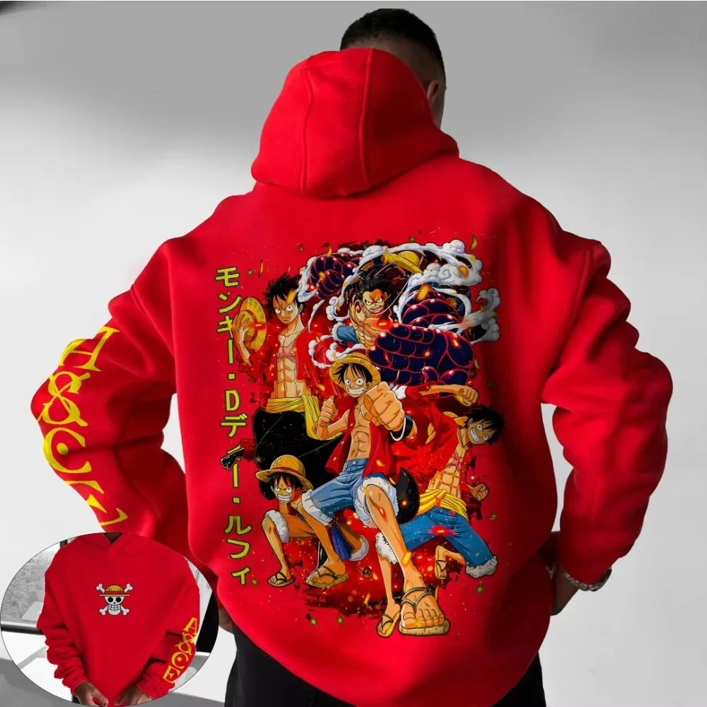 

Последние аниме One Piece Dragon Ball Demon Slayer Весенне-осенние мужские толстовки с 3D принтом Модные мужские и женские высокопрочные