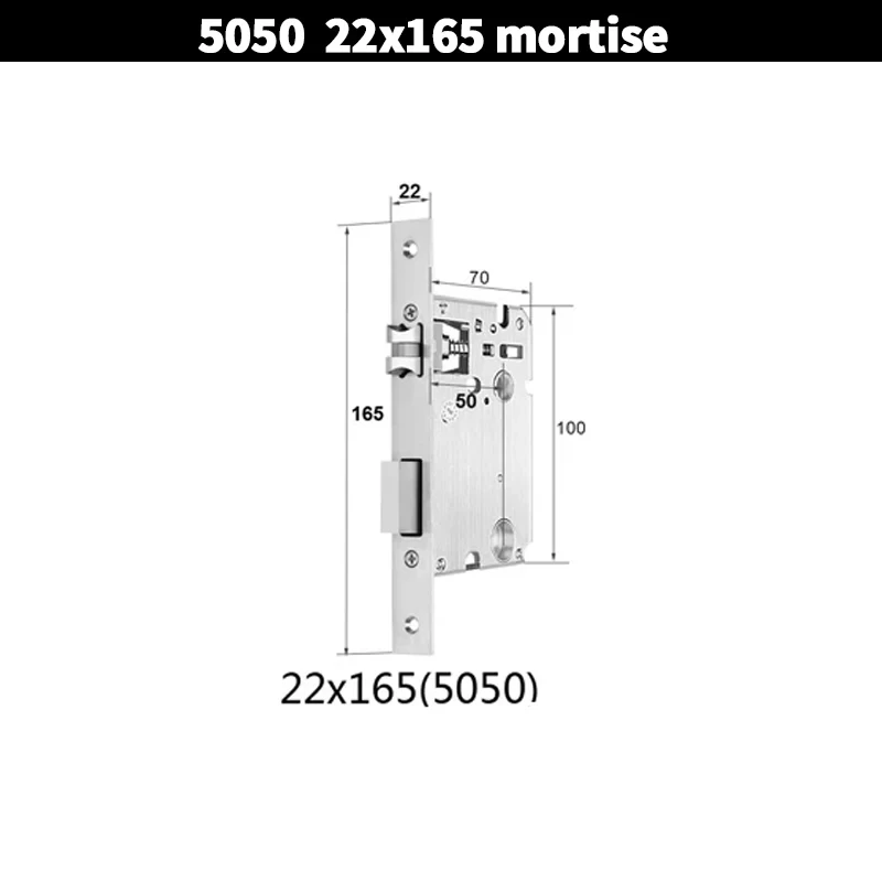 5050 mortise lock body for Electronic locks for Smart Lock