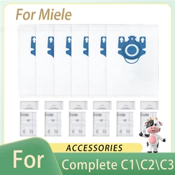 진공 청소기 액세서리 먼지 봉투, Miele C1 \ Complete C1 \ C2 \ C3 S400i S600 S200 S500 S800 시리즈용 예비 부품