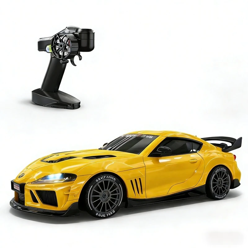 1:43 スープラ 1087X RC ドリフトカー　ダイキャストメタルボディ 1:43スープラ1087X RCドリフトカー ダイキャストメタルボディ 4WD フル