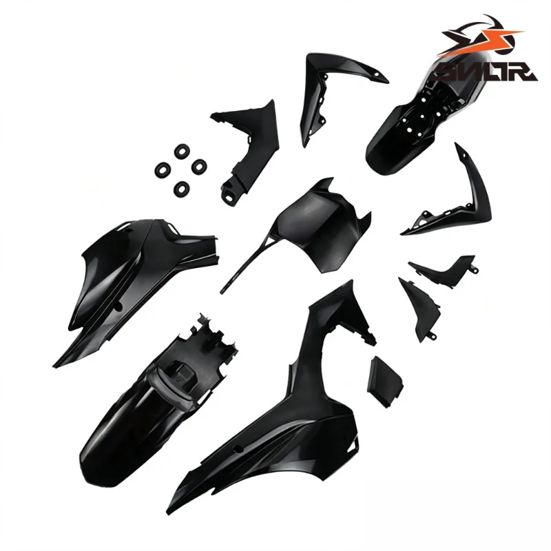 SNOR Dirt Pit Bike Fairing Shell Seat Fuel Tank Cowl ABS Plastic Body Panel For Honda CRF110 2013 Off‑Road view 2