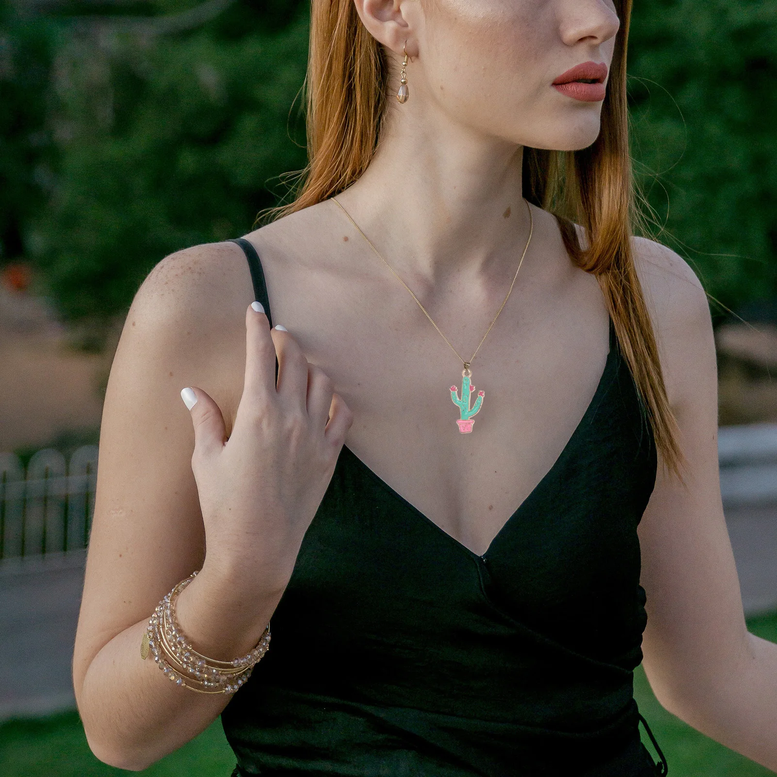 

40 шт. DIY кактус сплав подвески кулон ювелирные изделия ожерелье браслет серьги ремесло изготовление украшения DIY подвески сплав кулон Шарм