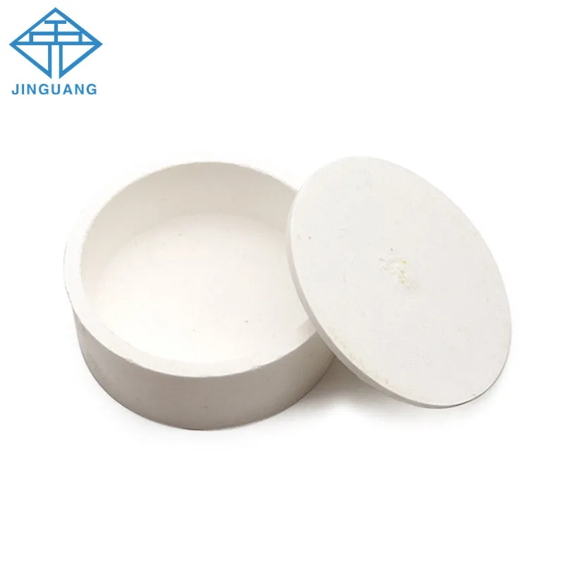 1pcs Dental Zirconia Sintered Disc Porcelain Sintering Crucible For Dental Lab Furnace High Temperature Resistance