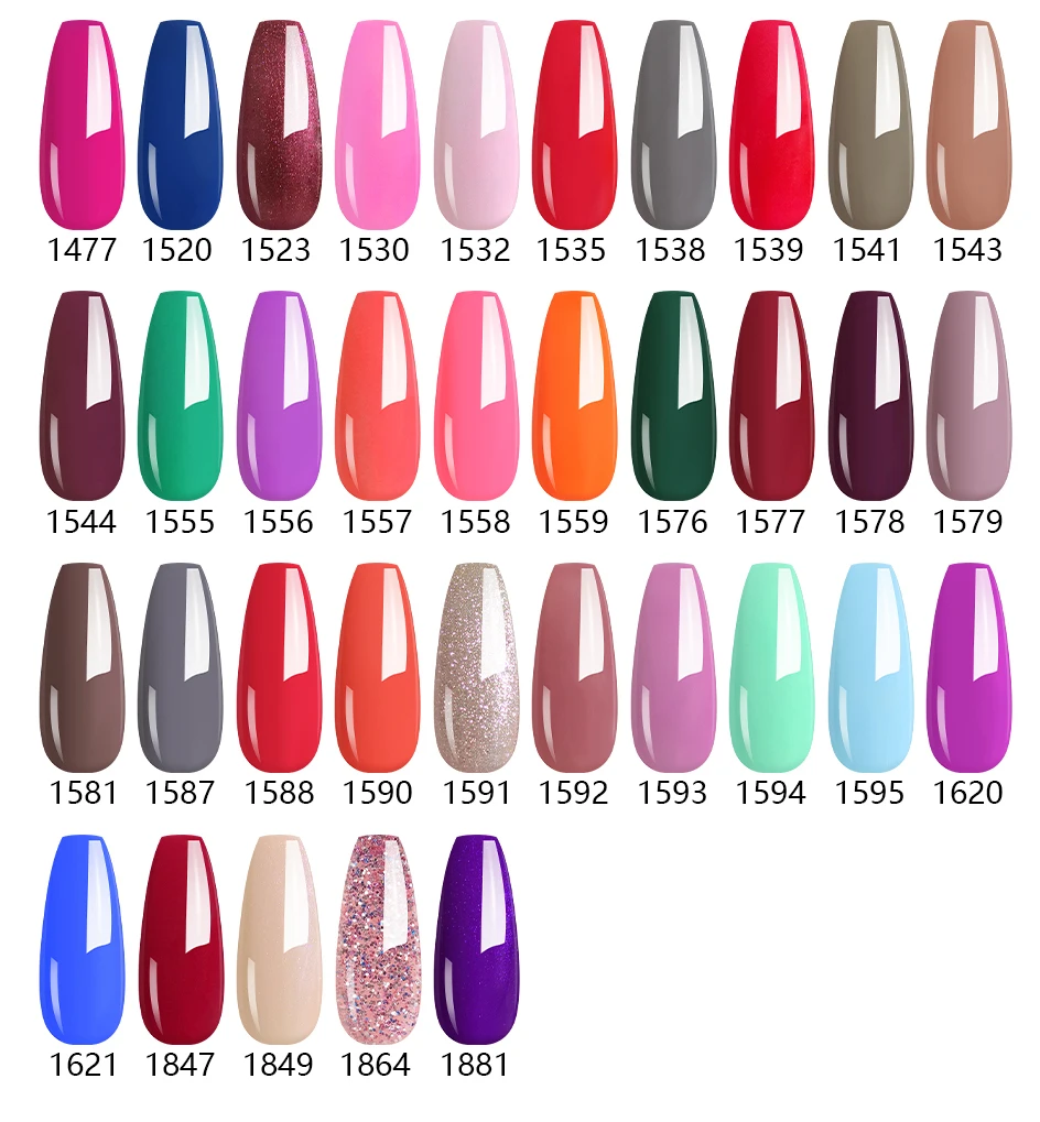 Clou Beaute Base Coat Top Coat Smalto per unghie gel UV 8ml Colore trasparente Bling Smalto gel Nail Art Lacca gel Vernice per unghie fortunata