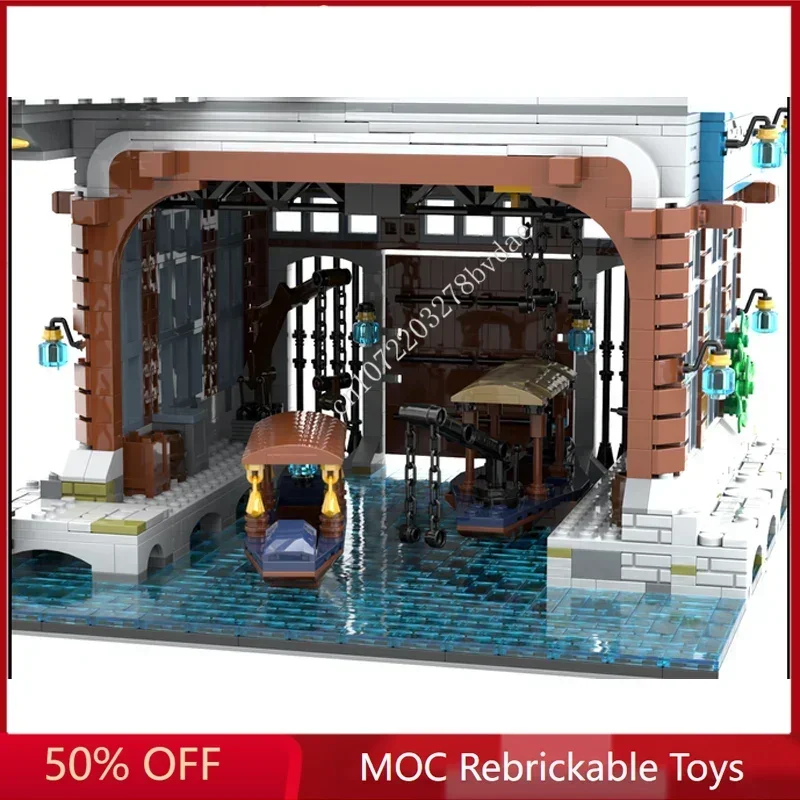 3239PCS NINJA City Expansion Modular MOC Creative street view Model Building Blocks Architecture Assembly Model Toys Gifts