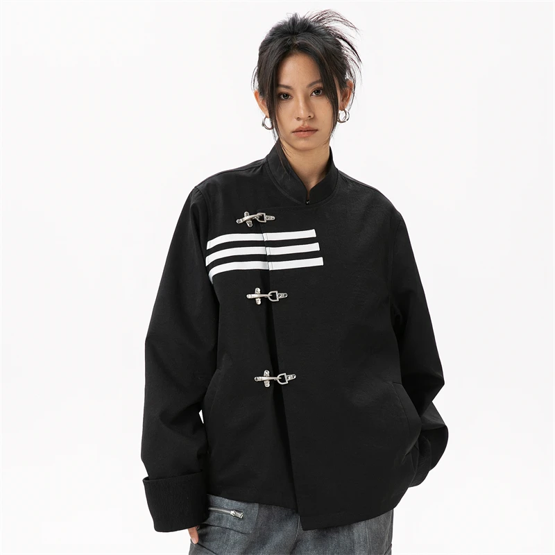 High Quality Women's Blazer Chinese Style Jacket Female Oversize Fashion Women's Clothing Trend 2024 New in External Clothes