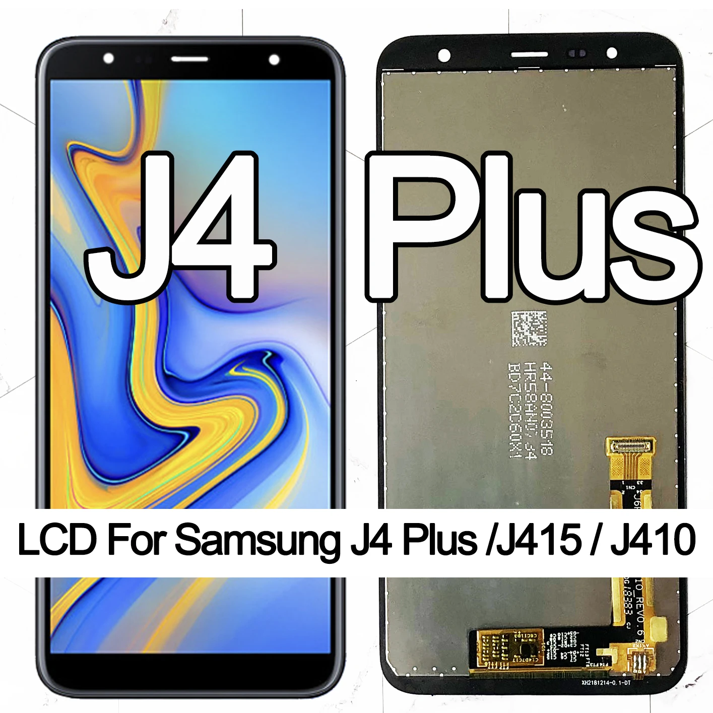 6,0-дюймовый ЖК-дисплей для Samsung Galaxy J4 + J415 SM-J415F J415FN ЖК-дисплей сенсорный экран сборка J4 plus J415 ЖК-экран Замена