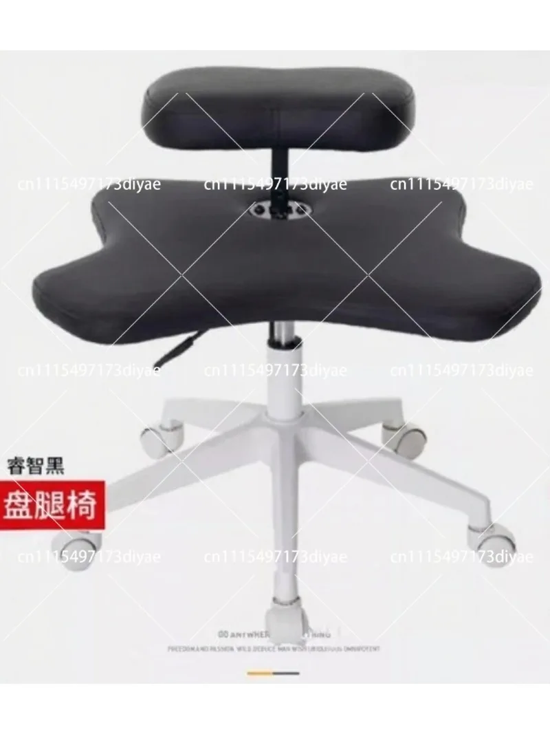 Ergonomic Office Chair for Cross Legged Sitting Stool with Thick Cushion Kneeling Posture Seat