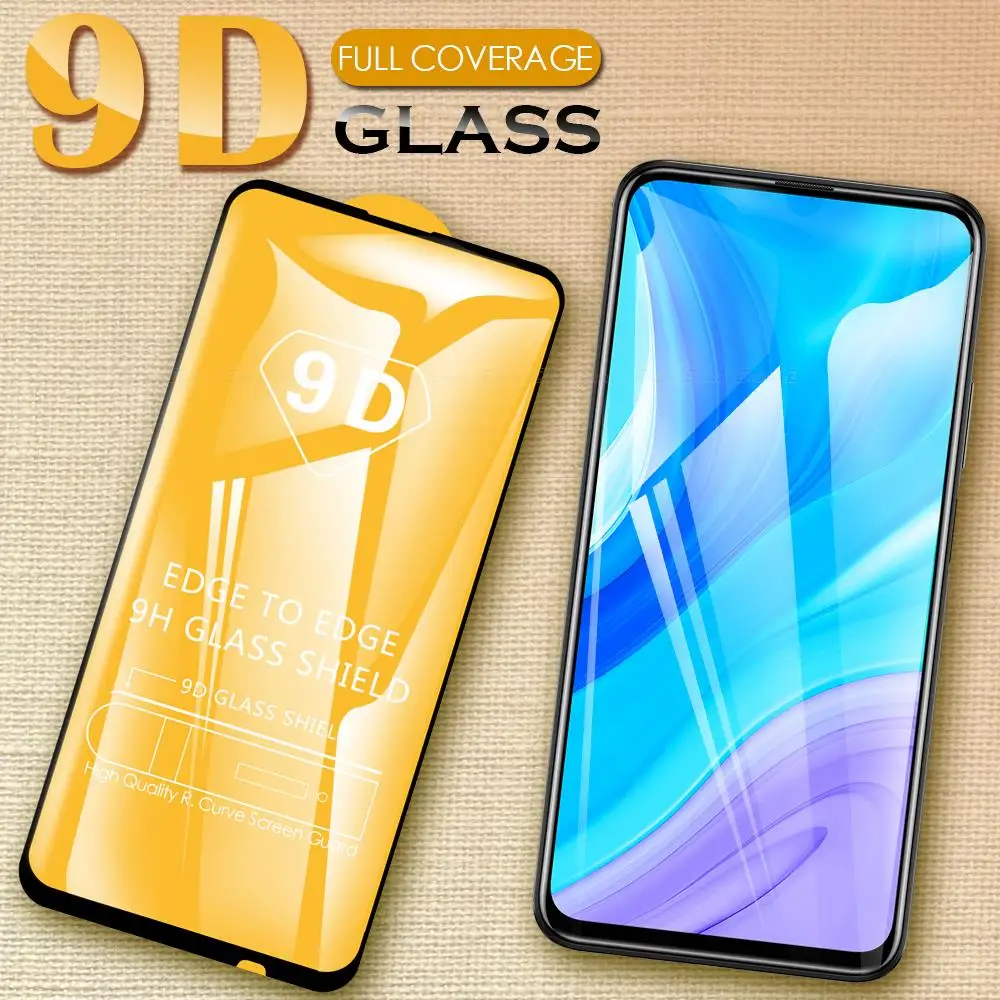 

9D Protective Film For Huawei Y5p Y6p Y7p Y8p Y6s Y8s Y9s Y7a Y9a Y9 Y7 Y6 Prime Pro Full Cover Screen Protector Tempered Glass