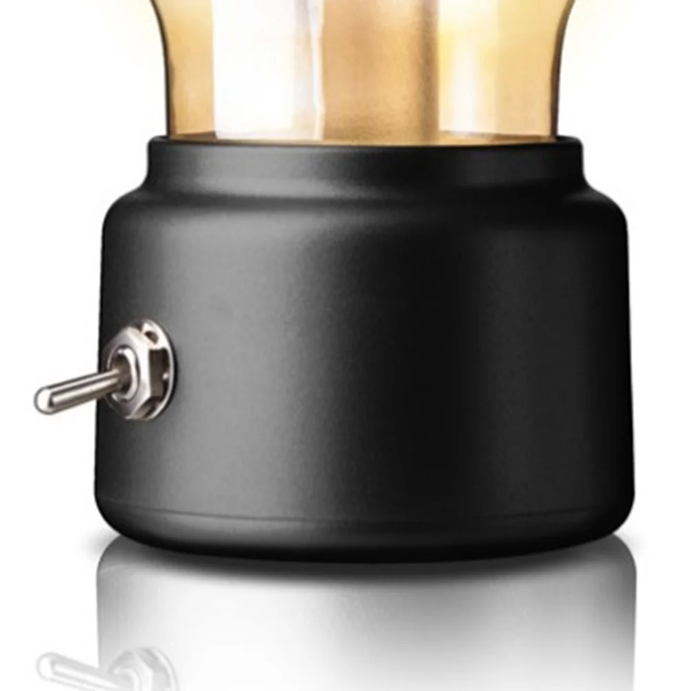 

Vintage Bulb Lamp Led Night Light Golden Warm Light Bedside Lamp For Kids Room Living Room Home Party Wedding Christmas