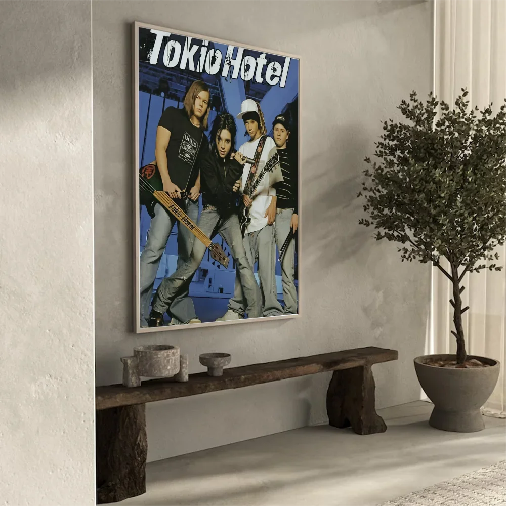 Tom Kaulitz Tokio Hotel Poster Anime Posters Sticky HD Quality Poster Wall Art Painting Study Wall Decor images - 6