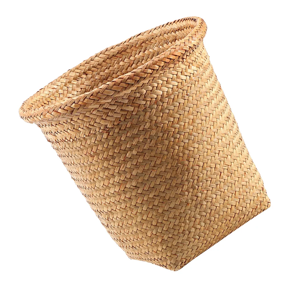 

Storage Basket Woven Baskets for Organizing Small Orange Size Home Decorative Basket for Snacks Desk Countertop Organization