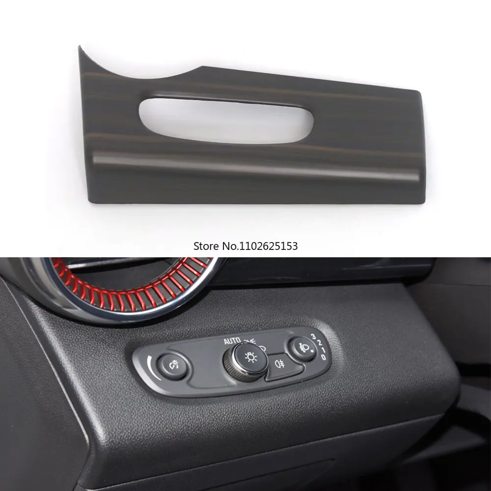 

For Chevrolet Trax 2024+ ABS Car Interior Headlamp Adjustment Switch Protect Decoration Stickers