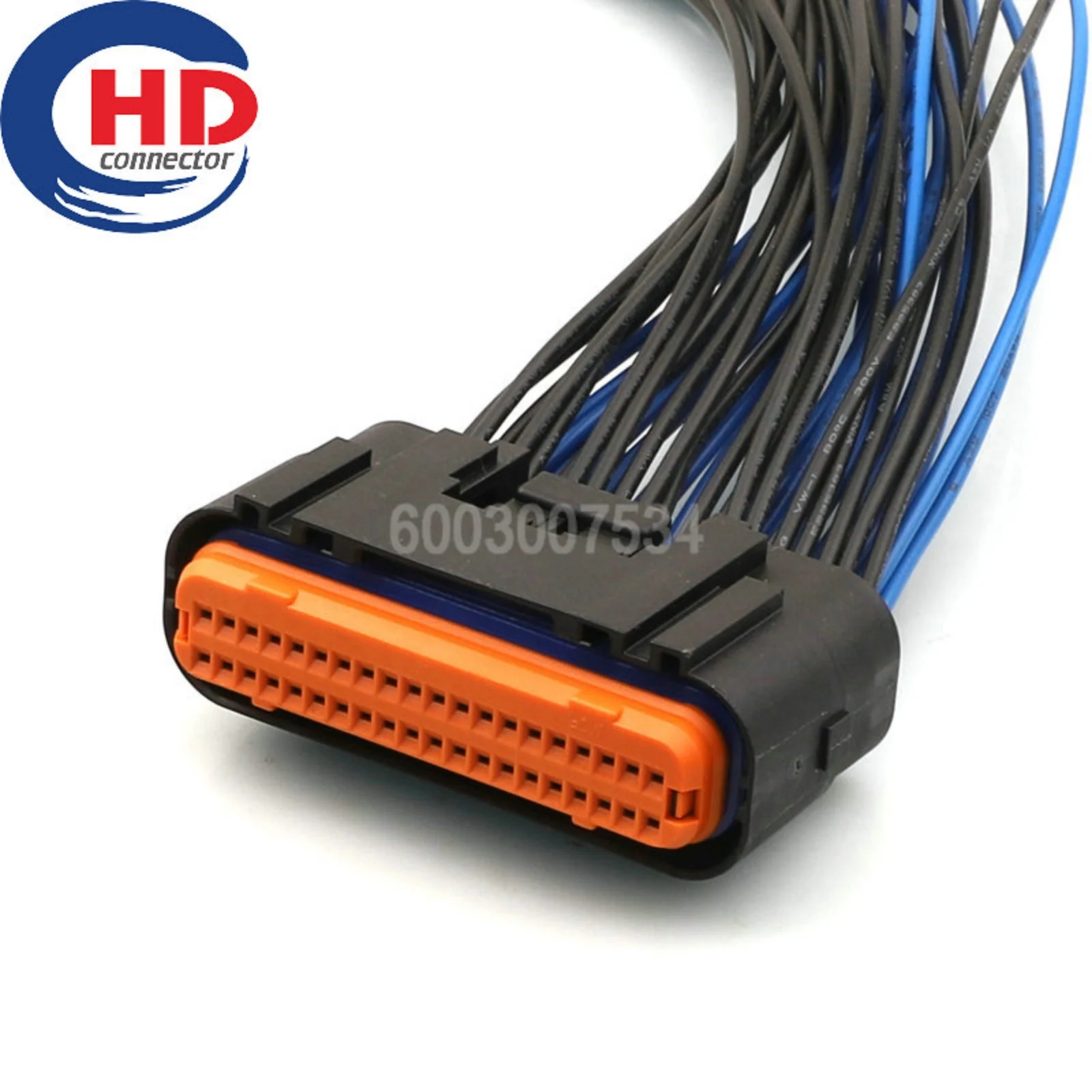 40 Pin Connector  Series Unsealed Female Connector Cable Plug Motorcycle Electrical Harnesses Wiring Harness MX23A40SF1