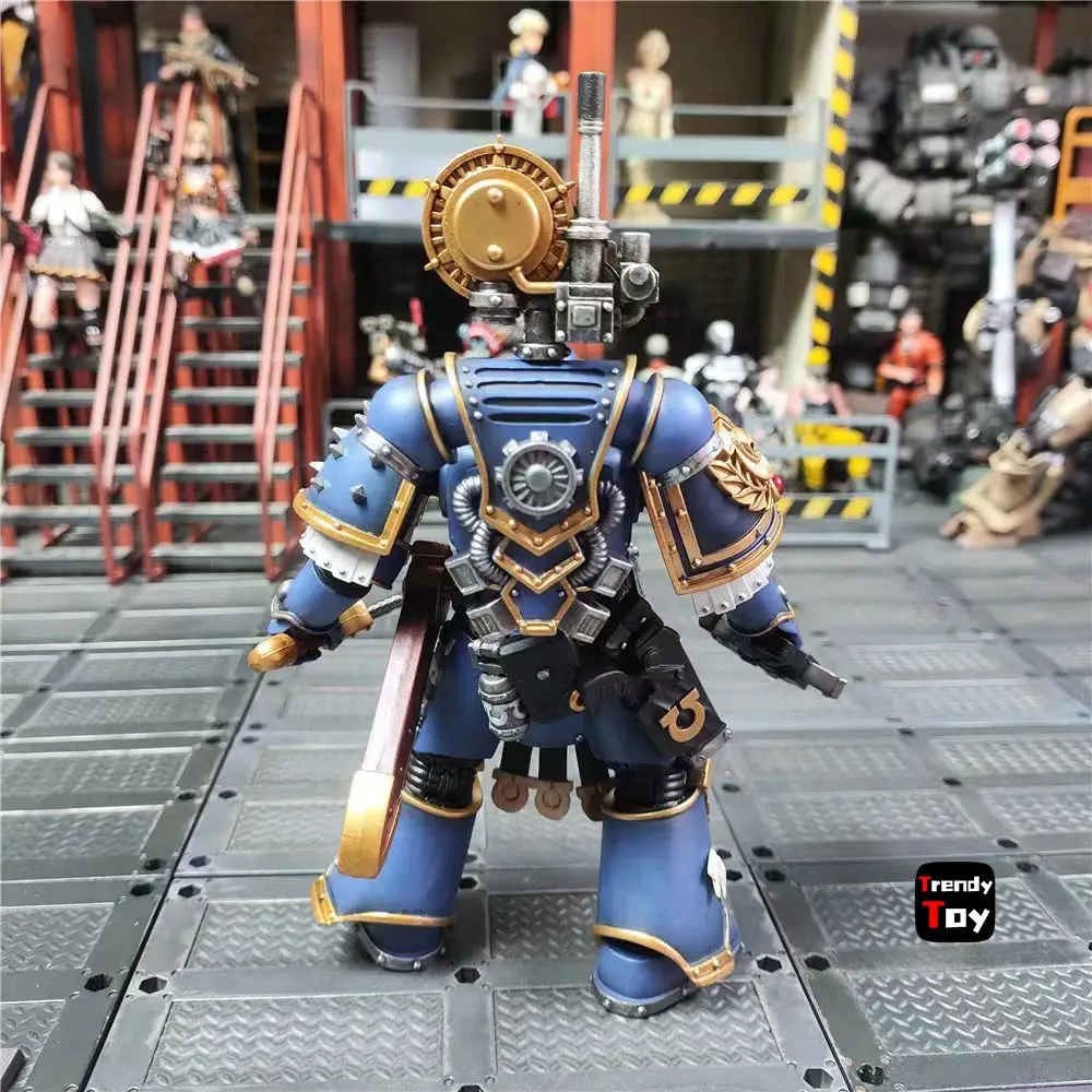 

【JOYTOY】Warhammer 40K 1/18 Action Figure Ultramarines Remus Ventanus Collection Toy