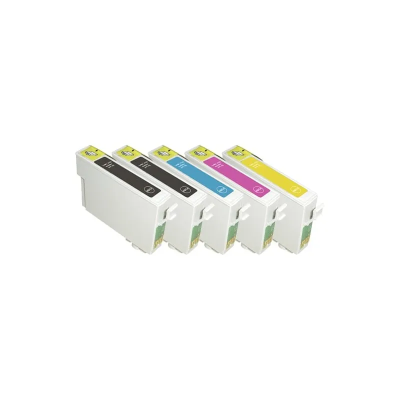 Multipack 7 EPSON alternative ink cartridges Black (X2) /cyan (X1) / MAGENTA (X1) /Yellow (X1) / PH cyan