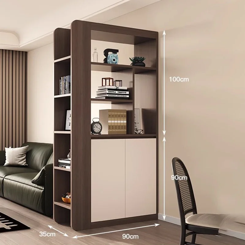 Wood Luxury Cabinets Librero Decor Storage Organizer Display Living Room Cabinets House Container Gabinete Trendy Furniture