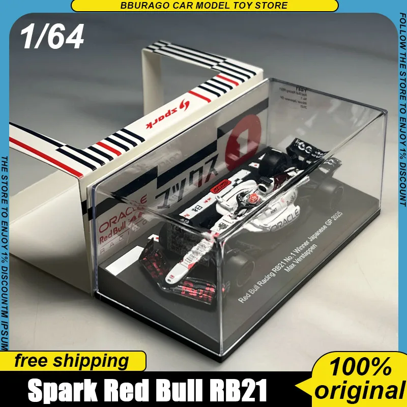 new-in-stock-spark-1-64-red-bull-racing-rb21-max-verstappen-2025-japanese-gp-winner-f1-diecast-model-collectible-ornaments-toys