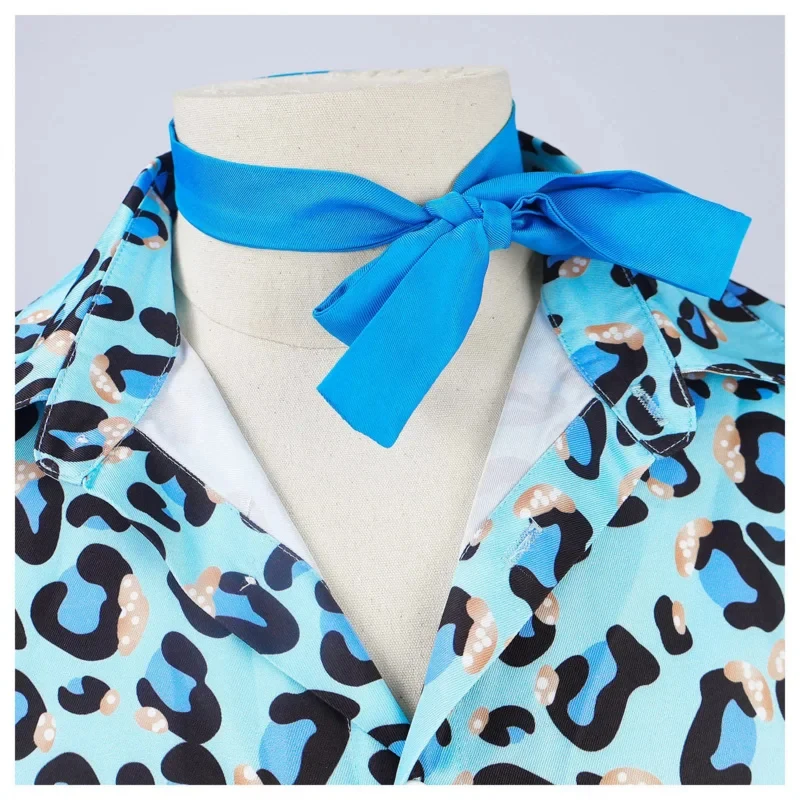 ♛ 2026 ♛ Disfraz de Barbi para hombre adulto, disfraz de Ken, camisa de vaquero azul, conjunto corto, disfraz para Halloween, carnaval, fiesta, baile de graduación, disfraz para hombre ❤