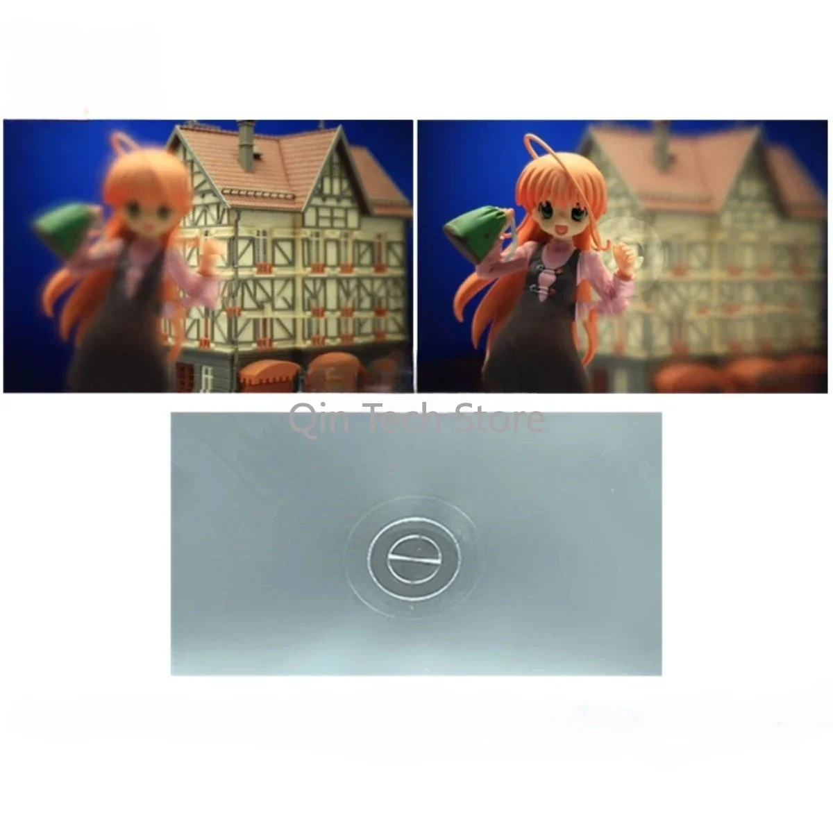 Pantalla de enfoque de imagen dividida individual de 180 grados para Nikon D7000 D7100 D7200 D80 D90 D200 D300 D300S reemplazar estudio de cámara