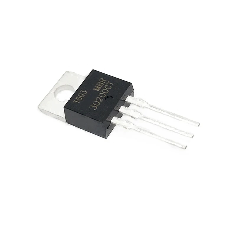 10PCS/LOT MBRF30200CT MBR30200CT 30A200V 30200CT TO-220 TO220 MOSFET P-Channel Field Effect