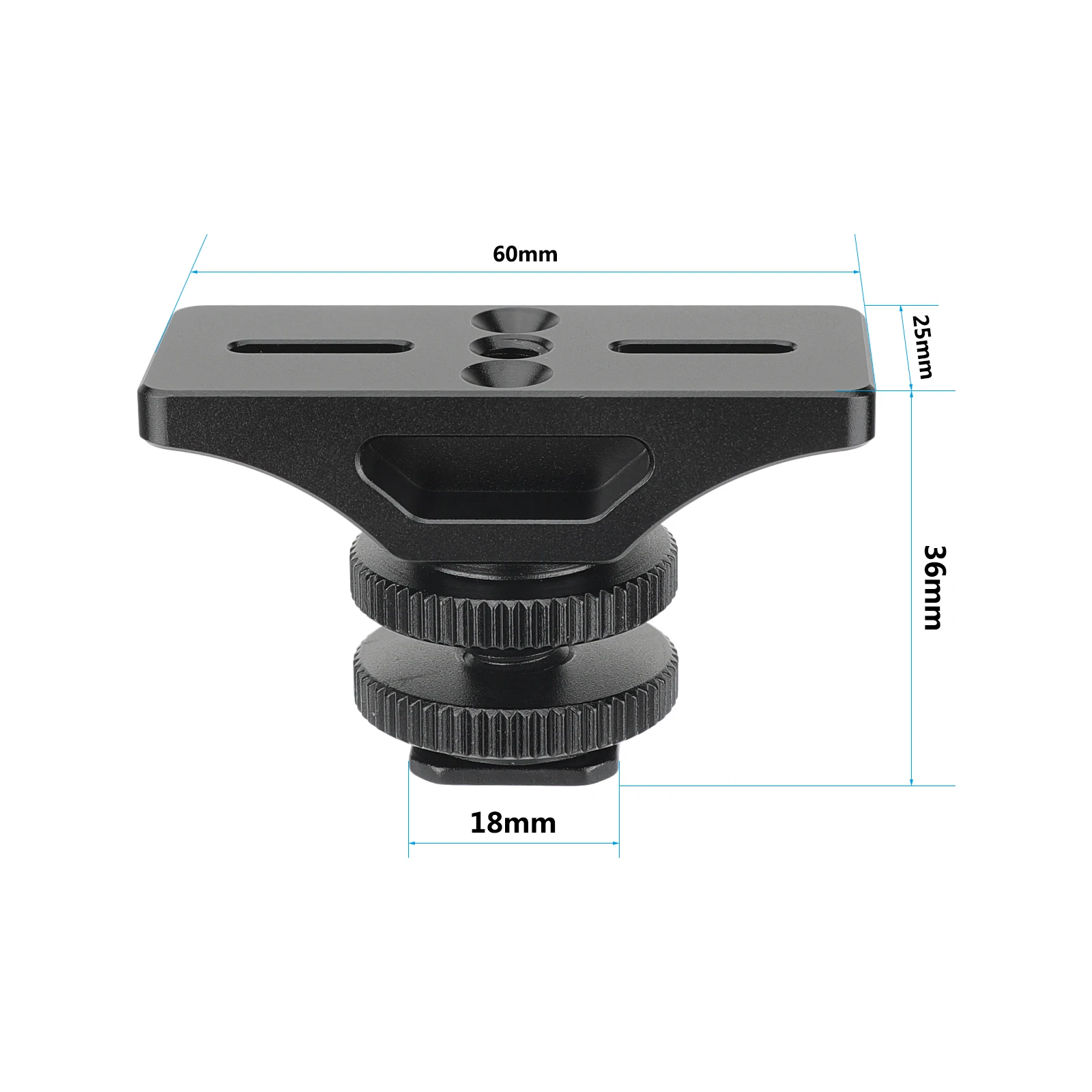 HDRIG Extension Support With Shoe Adapter For BlackMagic Micro Signal Converter HDMI To SDI 3G