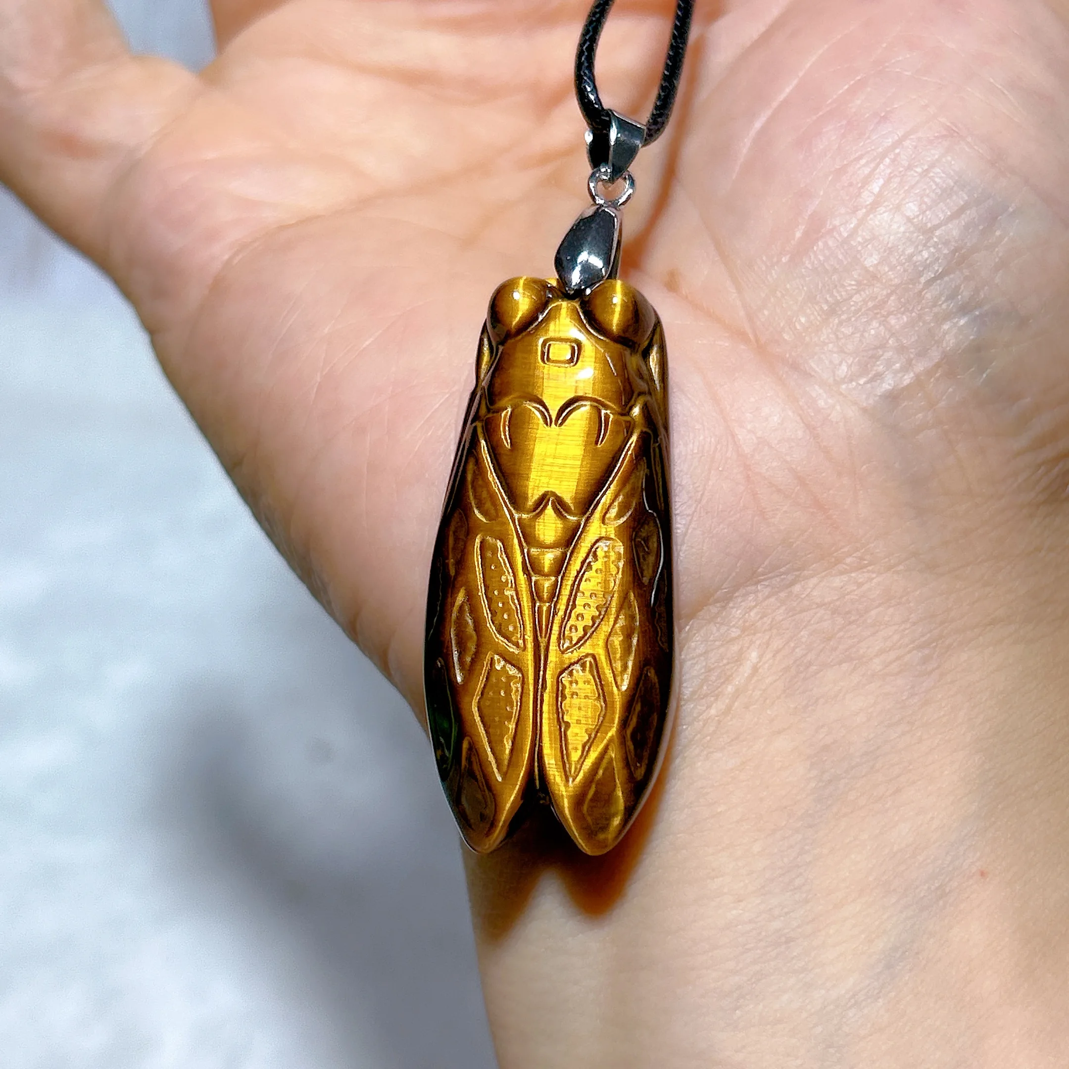 High Quality Natural Crystal Tiger Eye Stone Charm Flashy Gemstone Healing Reiki Mineral Energy Home Decorations Gift
