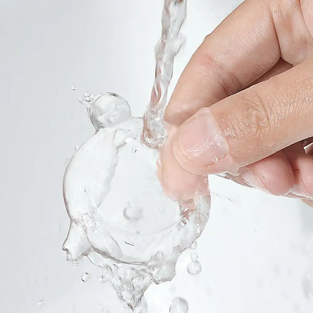 4.5cm Anti-collision Sticker Mute Self-adhesive Transparent Cartoon Silicone Door Handle Bumper Protective Plug For Home Door