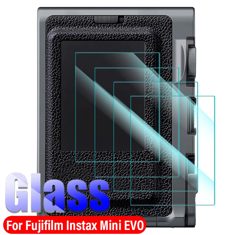 1-3PCS 9H Hardness Tempered Glass For FUJIFILM Instax Mini EVO Camera Screen Films Scratch Resistant Glass Full Protection