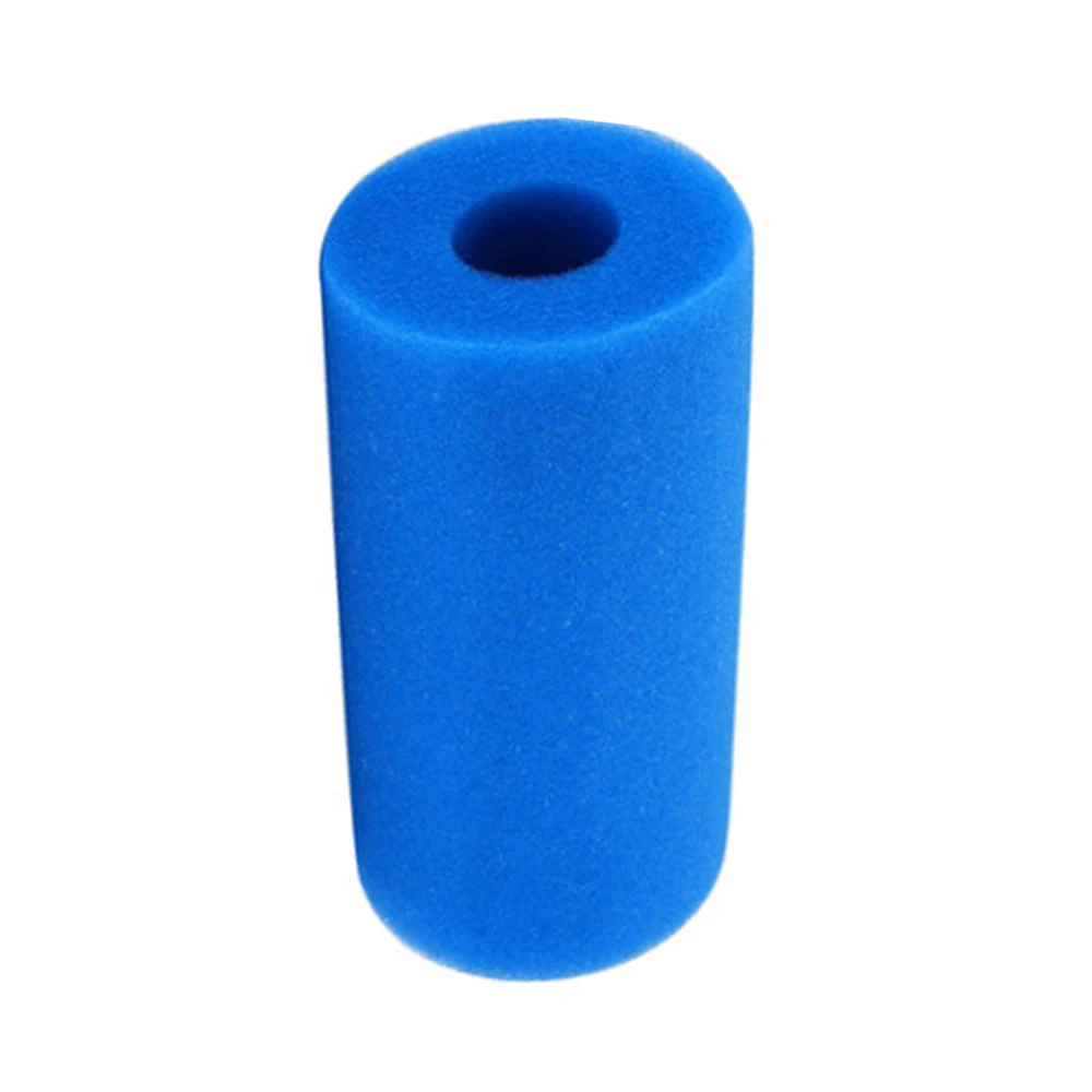 Swimming Pool Filter for Intex Type A Reusable Washable Swimming Pool Filter Foam Cartridge Sponge Pool Cleaner 10cmx20cm