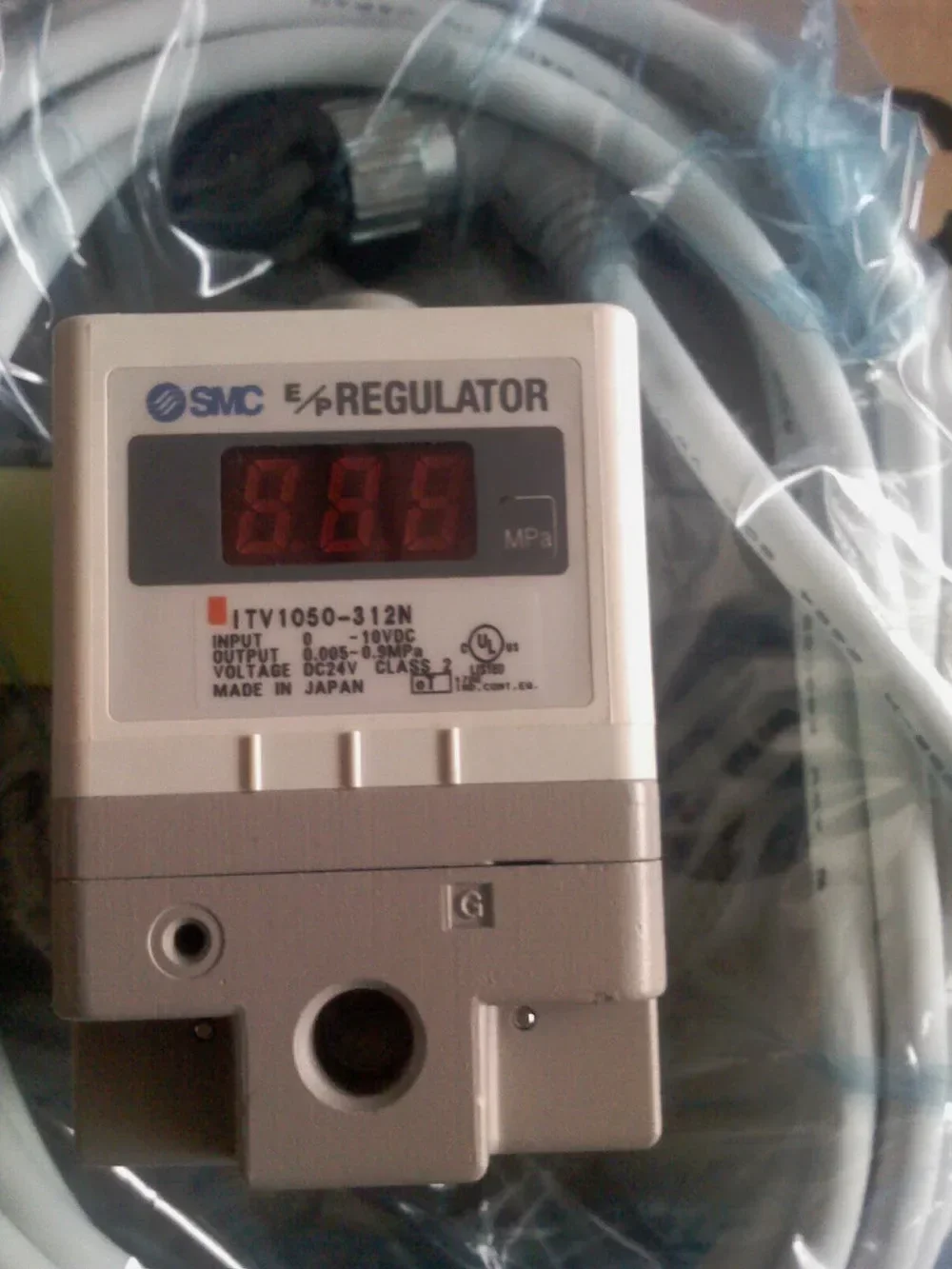 

ITV1030-311L ELECTRO/PNEUMATIC REGULATOR, 24VDC 1/8 PORT ITV1030-311BS3-Q