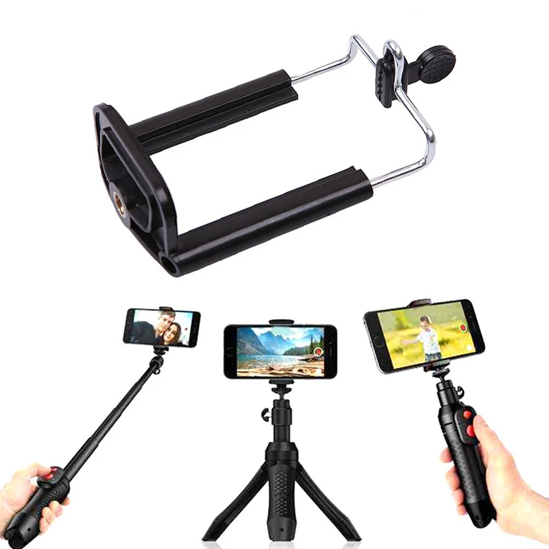 Mobile Phone Holder Tripod Universal Phone Clip Bracket Holder Tripod Stand Mobile Phone Clip Live Broadcast Bracket