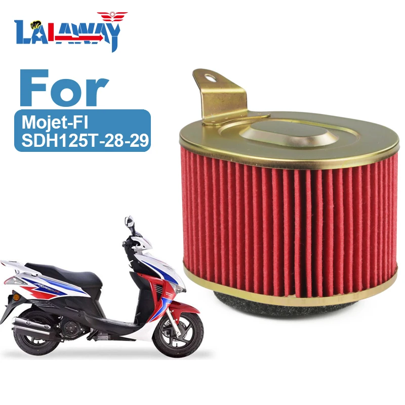 

Scooter Motorcycle Air Filter For Honda Sundiro Mojet-FI SDH125T-28-29，Motorcycle Air Filter Motor Bike Intake Cleaner