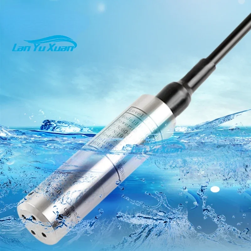 Holykell Water Level Measuring Instruments Submersible Liquid Level Transmitter Water Level Sensor